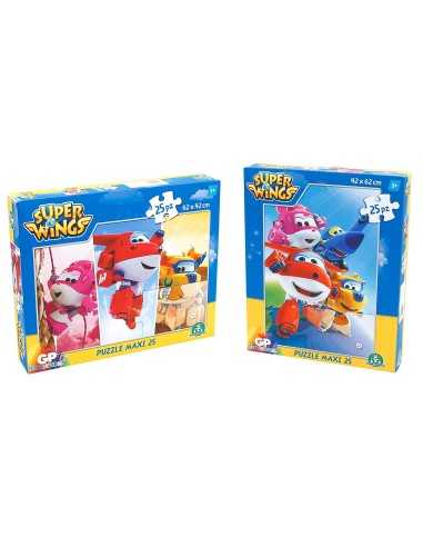 Puzzle supe rwings maxi 25 pezzi 2 modelli GIOUPW29000 Giochi Preziosi | Futurartshop.com