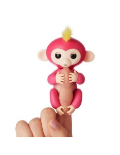 Funny Monkey - Baby monkey interactive-Red VIR29925/3 Virca | Futurartshop.com
