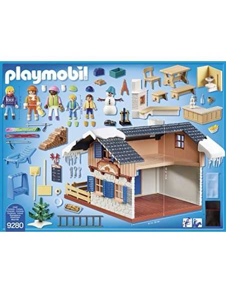 Playmobil 9280 Refuge for the Skiers PLA9280 Playmobil | Futurartshop.com