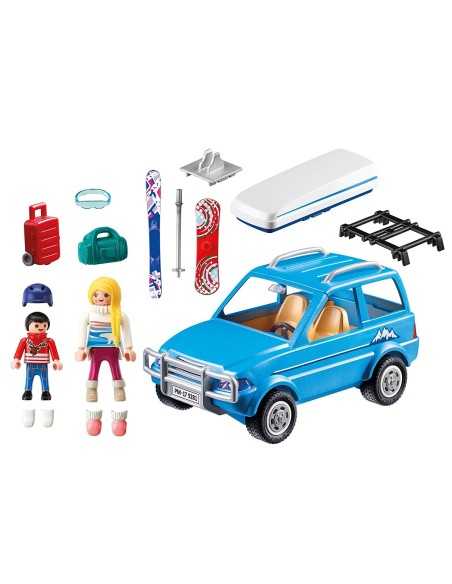 Playmobil 9281 Suv with luggage Rack, Blue PLA9281 Playmobil | Futurartshop.com