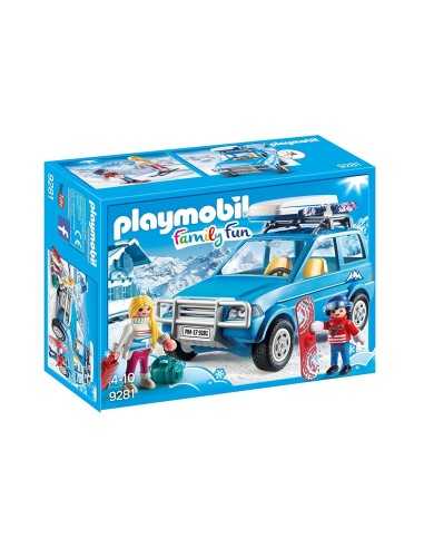 Playmobil 9281 Suv with luggage Rack, Blue PLA9281 Playmobil | Futurartshop.com