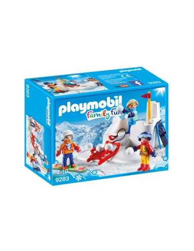 Playmobil 9283 - Snow ball fight PLA9283 Playmobil | Futurartshop.com