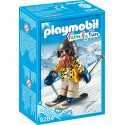 Playmobil-9284 - Skidåkare med snowblades 9284 Playmobil- Futurartshop.com