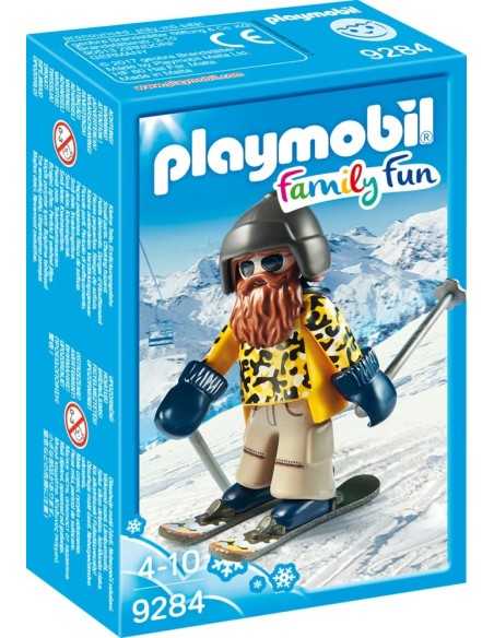 Playmobil 9284 - Skier with snowblades PLA9284 Playmobil | Futurartshop.com
