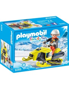 Playmobil 9285 - snowmobile with character PLA9285 Playmobil | Futurartshop.com