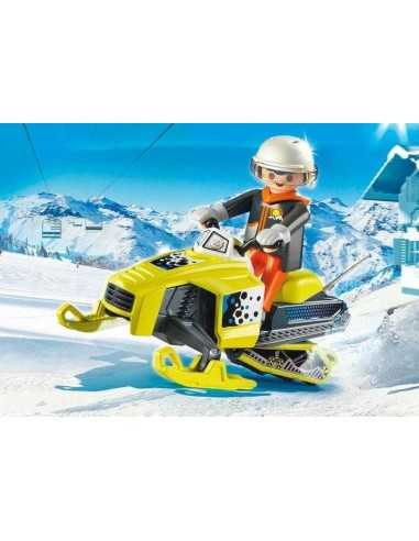 Playmobil 9285 - snowmobile with character PLA9285 Playmobil | Futurartshop.com