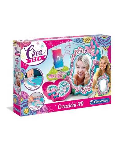 Crea idea decorazioni 3d studio CLE15188 Clementoni | Futurartshop.com