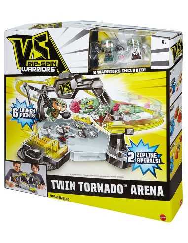 VS Rip-Spin Warriors Twin Tornado Arena G&BDRP13-9993-04896 Mattel | Futurartshop.com