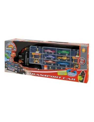 Truck carrier car with 6 cars and accessories GIORDF51936 Giochi Preziosi | Futurartshop.com