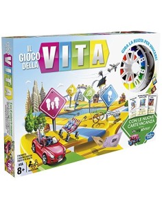 The game of life with the new cards, holiday HASC01611030 Hasbro | Futurartshop.com