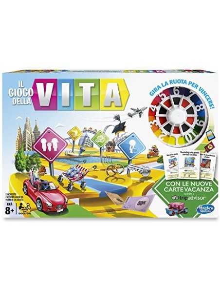 The game of life with the new cards, holiday HASC01611030 Hasbro | Futurartshop.com