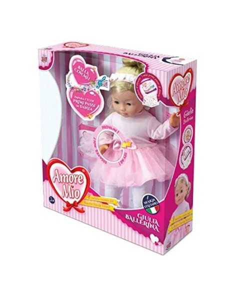 My love - Doll, Giulia ballerina with shoes MAGGG-71026 Grandi giochi | Futurartshop.com