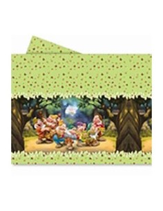 Seven dwarfs plastic tablecloth 2297619157333 Magic World Party | Futurartshop.com