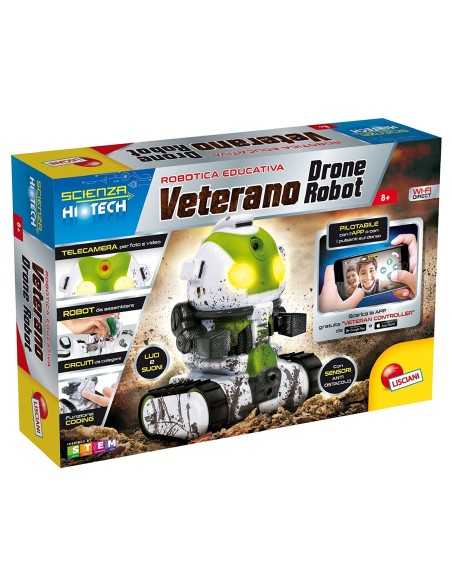 Science Hi Tech Veteran Drone Robot LIS63918 Lisciani | Futurartshop.com