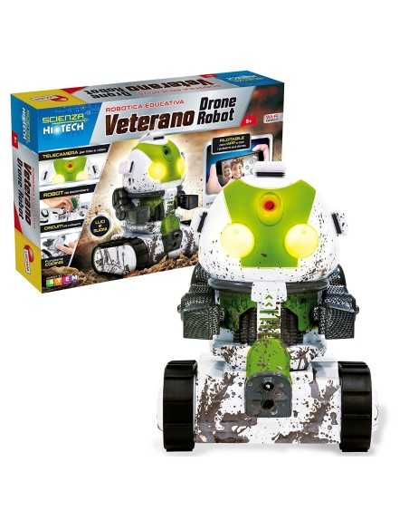 Science Hi Tech Veteran Drone Robot LIS63918 Lisciani | Futurartshop.com
