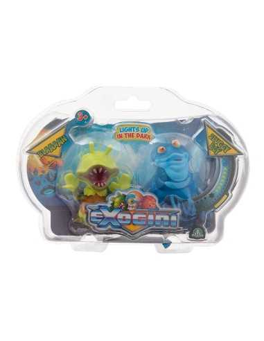 Exogini blister 2 characters blaaaaah and sluggy boy GIOEXG04010/4 Giochi Preziosi | Futurartshop.com
