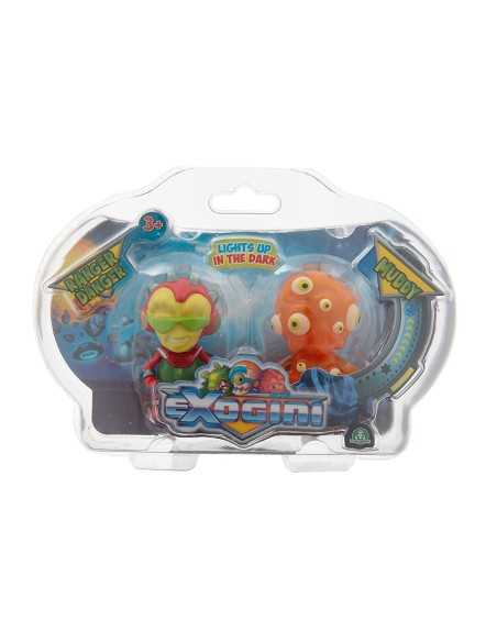 Exogini blister 2 personaggi ranger danger e muddy GIOEXG04010/3 Giochi Preziosi | Futurartshop.com