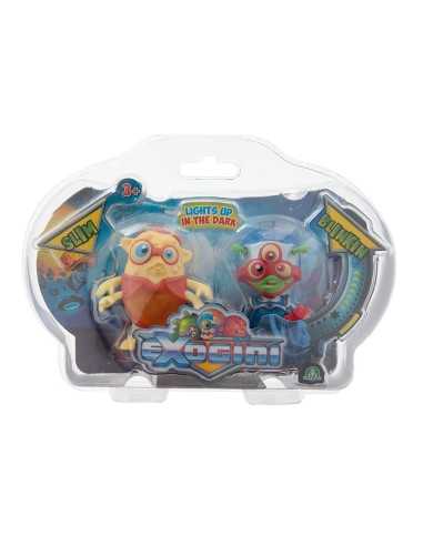 Exogini blister 2 personaggi slim e blinkin GIOEXG04010/2 Giochi Preziosi | Futurartshop.com