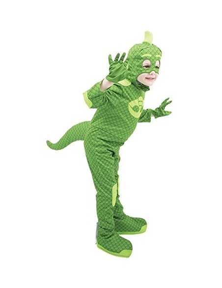 Pj masks costume gecko with tail detachable size 4-5 years GIOPJA01000/2 Giochi Preziosi | Futurartshop.com