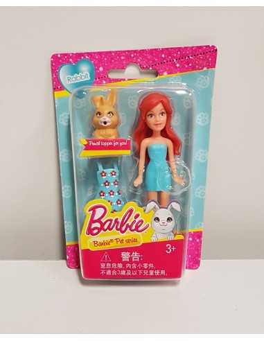 Barbie mini doll red blue dress more puppy G&BDVT52/DVT60 Mattel | Futurartshop.com