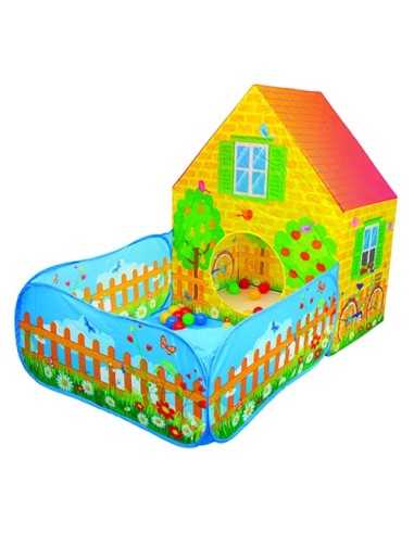 Casetta con giardino in tessuto più 30 palline GIORDF51982 Giochi Preziosi | Futurartshop.com