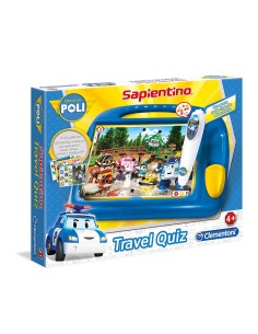Robocar poli travel quiz CLE16069 Clementoni | Futurartshop.com