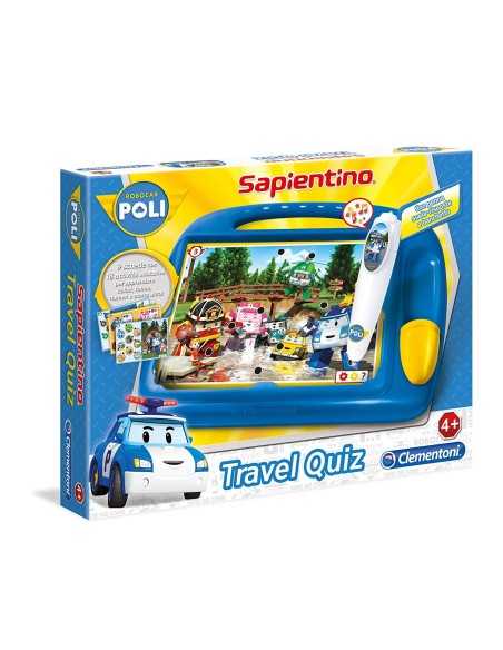 Robocar poli travel quiz CLE16069 Clementoni | Futurartshop.com
