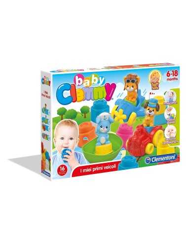 Clemmy set of my first vehicles with puppies CLE17202 Clementoni | Futurartshop.com