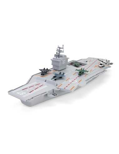 Ship, aircraft carrier with accessories GLO36831 Globo | Futurartshop.com