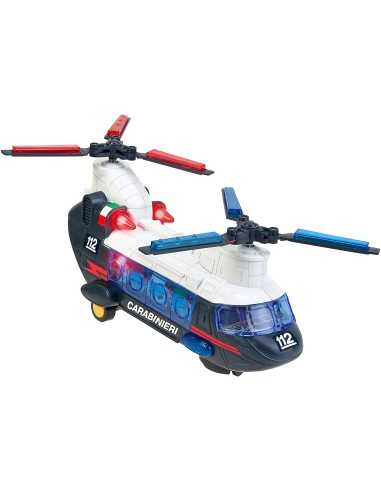 Elicottero carabinieri con luci e suoni GLO37795 Globo | Futurartshop.com