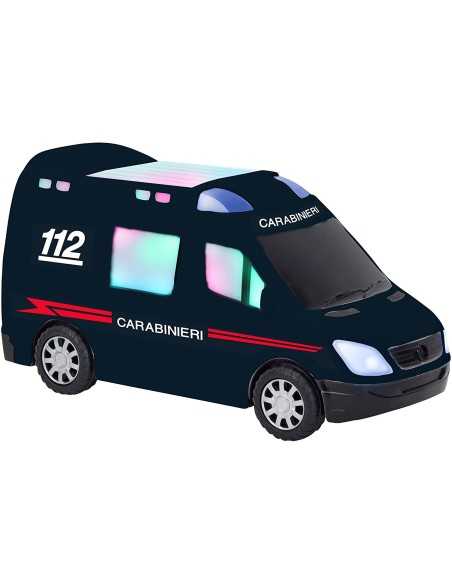Van with police lights and sounds GLO38186 Globo | Futurartshop.com
