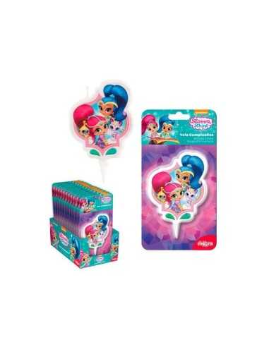 Shimmer Shine candela a sagoma NBP22498 New Bama Party | Futurartshop.com