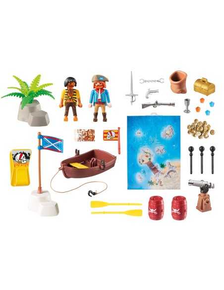 Playmobil 9328 play map il tesoro dei pirati PLA9328 Playmobil | Futurartshop.com