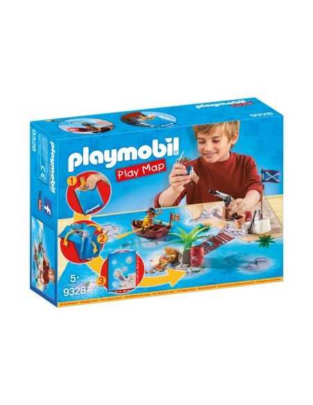 Playmobil 9328 play map il tesoro dei pirati PLA9328 Playmobil | Futurartshop.com