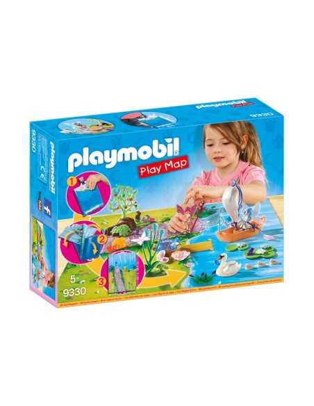 Playmobil 9330 play the map the lake of the parties PLA9330 Playmobil | Futurartshop.com