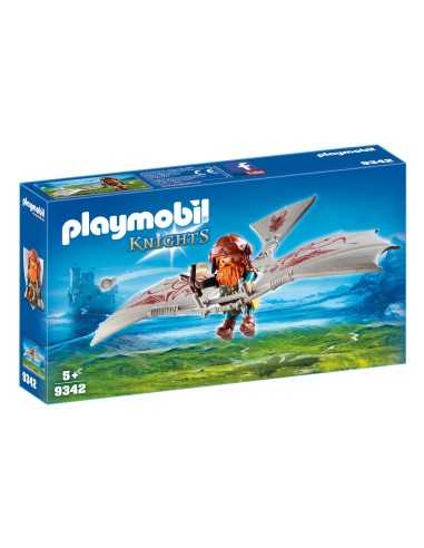 Playmobil 9342 warrior with the hang-glider attack PLA9342 Playmobil | Futurartshop.com