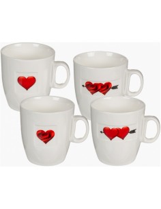 Tazza new bone cuore 4 modelli OTB101769 Out of The Blue | Futurartshop.com
