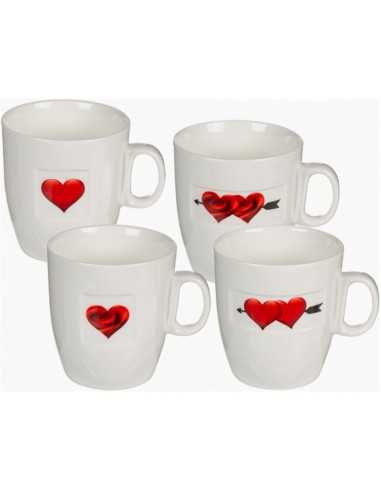 Tazza new bone cuore 4 modelli OTB101769 Out of The Blue | Futurartshop.com
