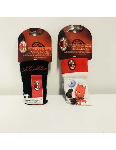 A. C Milan cell phone holder in fabric 78350 Nemesi | Futurartshop.com