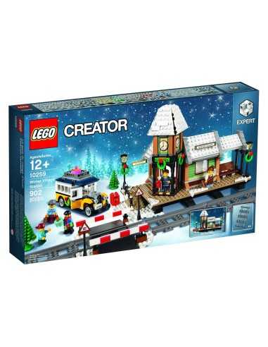 Lego 10259 station of the village the winter LEG6174049 Lego | Futurartshop.com