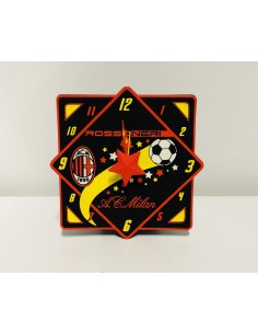 Clock wake-up AC Milan in the pvc 119640 Nemesi | Futurartshop.com