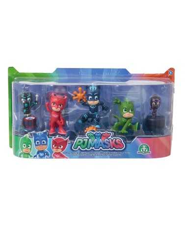PJ Masks set of 5 characters wave2 GIOPJM52000 Giochi Preziosi | Futurartshop.com