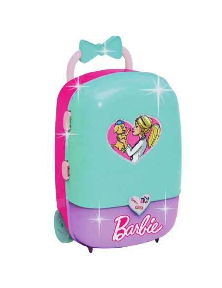 Barbie Trolley clinica Cuccioli con Peluche WON2183  | Futurartshop.com
