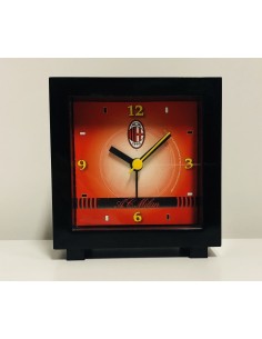 Square clock of AC Milan 78357 Nemesi | Futurartshop.com