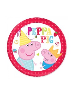 Peppa Pig paper plates, 23 cm CMGCMG203721 Como Giochi  | Futurartshop.com