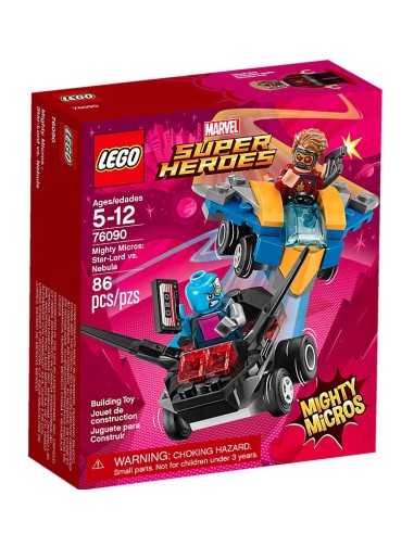 Lego 76090 mighty micros: star-lord against nebula LEG6212716 Lego | Futurartshop.com