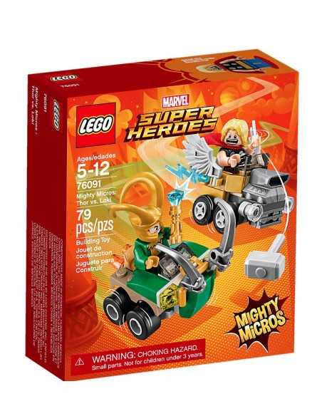 Lego 76091 mighty micros: thor against loki LEG6212710 Lego | Futurartshop.com
