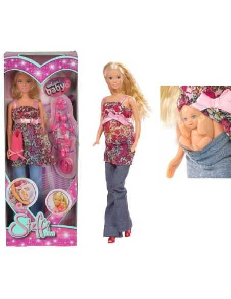 Bambola Steffi love Welcome Baby SIM105734000 Simba Toys | Futurartshop.com