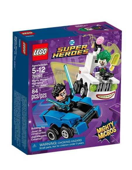 Lego 76093 mighty micros: nightwing contro the joker LEG6212685 Lego | Futurartshop.com