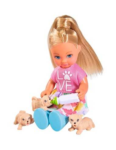 Bambola Evi Love Dog Sitter SIM105733072 Simba Toys | Futurartshop.com